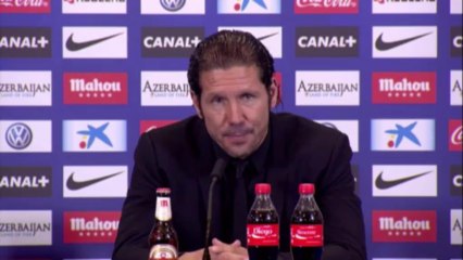 Simeone: "Non ci lasciamo distrarre"