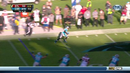 Panthers defense, INT, TD