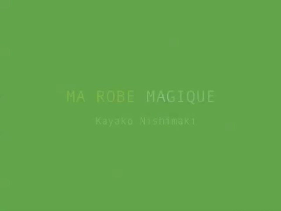 Ma robe magique de Kayako Nishimaki