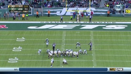 Hartley, 43-yd FG