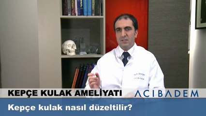 Kepçe kulak nasıl düzeltilir ?