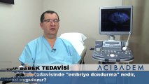 Tüp bebek tedavisinde 