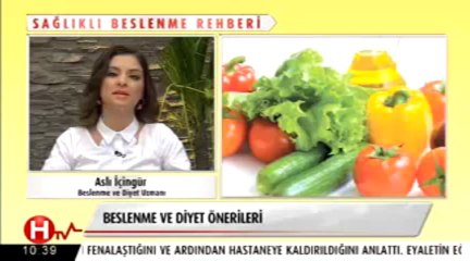 Beslenme ve diyet önerileri