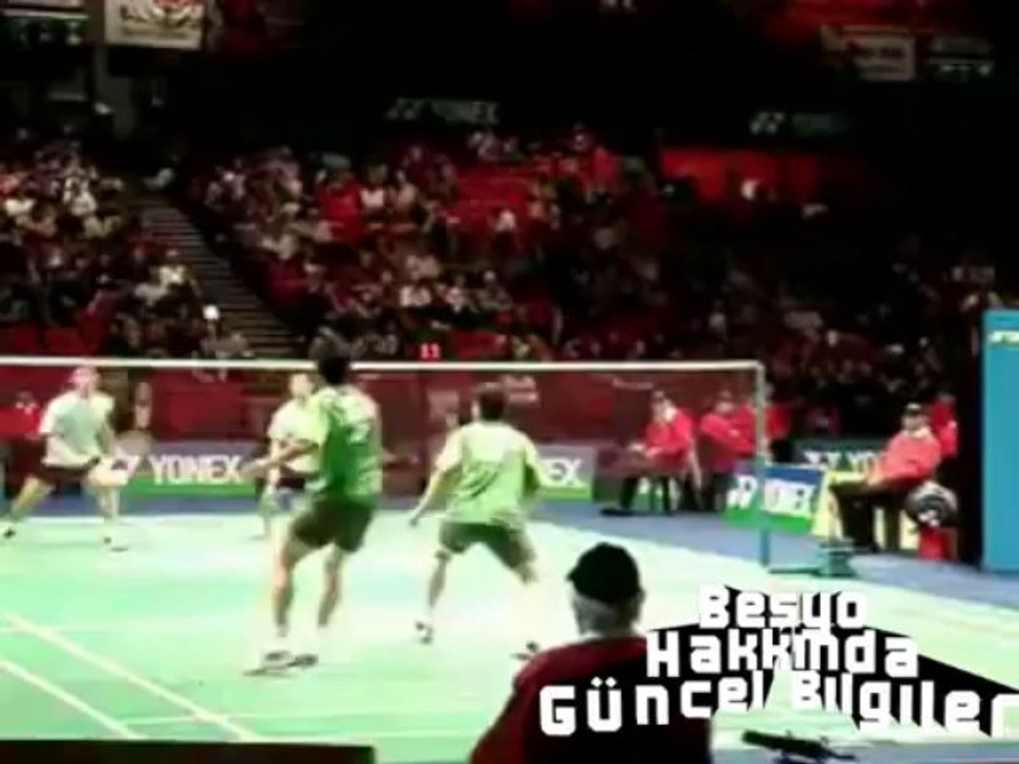 Muhteşem Badminton  Oynuyorlar