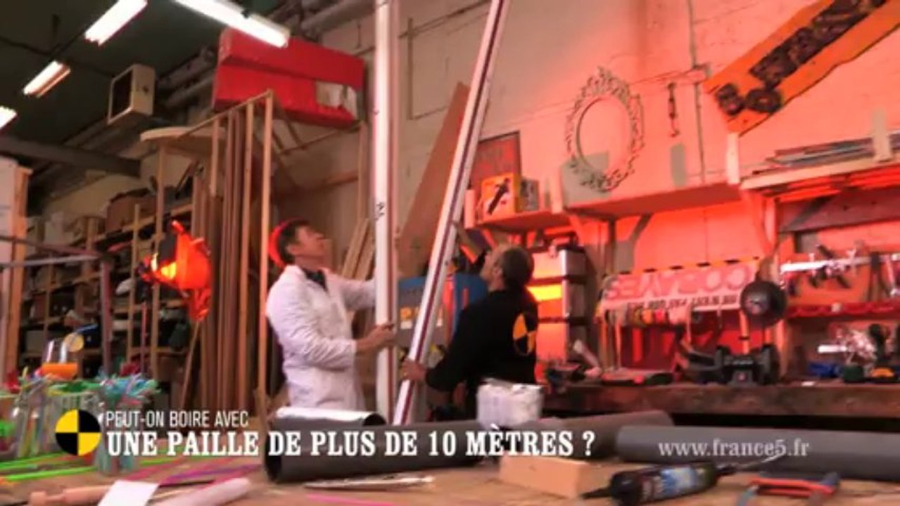 EM78 Peut-on boire avec une paille de plus de 10 mètres?