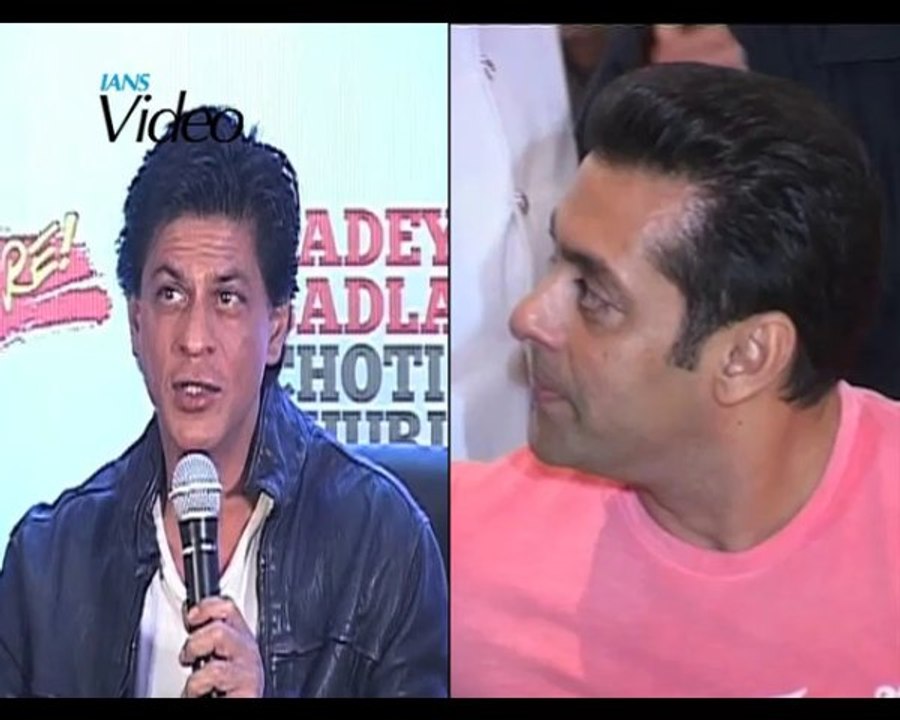 No personal angst or ego between me and Salman Khan says SRK