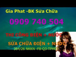 SUA DIEN NUOC TAI NHA QUAN 2 //0909 740504