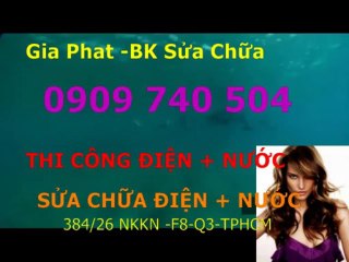 SUA DIEN NUOC TAI NHA QUAN 2 ////0909 740504