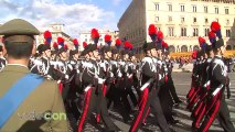 Festa delle forze armate, Napolitano all’Altare della Patria depone corona al Milite Ignoto