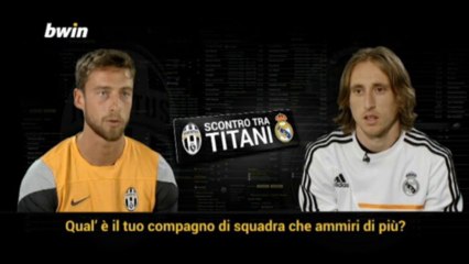 Marchisio vs Modric, l'intervista doppia