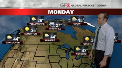 Canada Vacation Forecast - 11/03/2013
