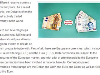 Activtrades l Important Currency Pairs
