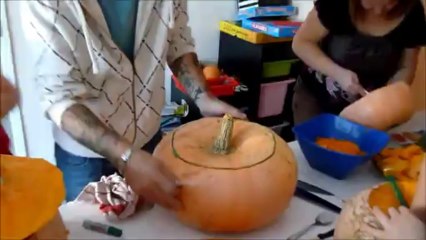 préparation de halloween 2013