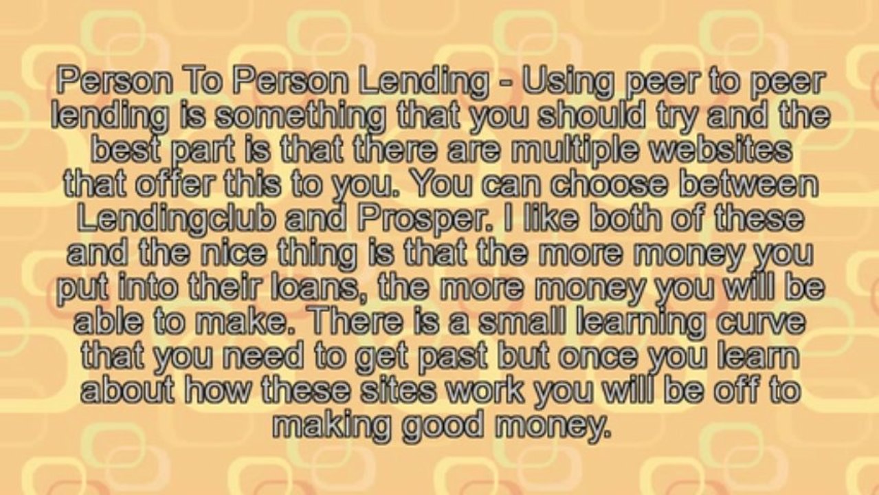 Earn Money From Home With Odd Methods