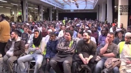 Muslim peace conference ; all muslims agree, stoning is OK, Norway (Join _EDL Videos_ on facebook)