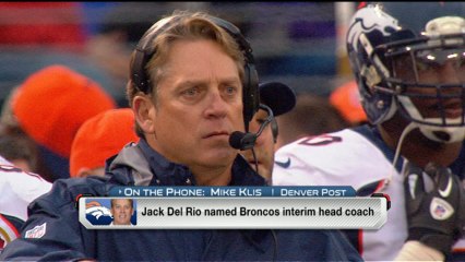 Jack Del Rio named Broncos interim coach