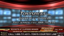 LA Clippers vs. Houston Rockets Pick Prediction NBA Pro Basketball Odds Preview 11-4-2013