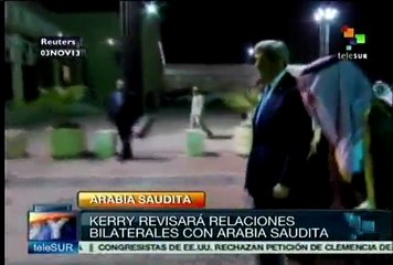 John Kerry revisará relaciones bilaterales con Arabia Saudita