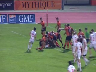 Narbonne-Tarbes 19-19 : J9 - Saison 2013-2014