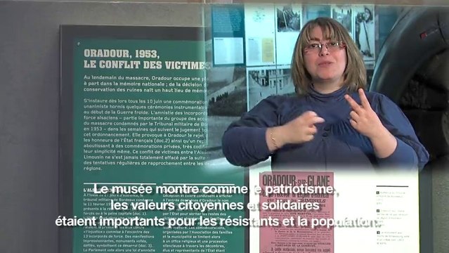 Découvrez le musée de la Résistance de Limoges en LSF