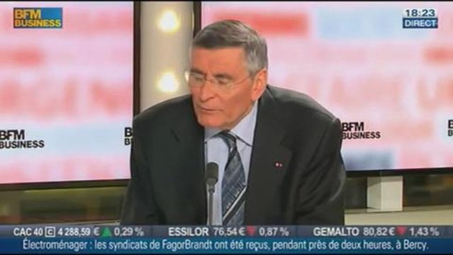 Jean-Louis Beffa, président d'honneur de Saint-Gobain, dans Le Grand Journal – 04/10 2/4