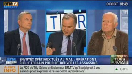 BFM Story: Envoyés spéciaux tués au Mali: la présence militaire française sera-t-elle renforcée ? - 04/11