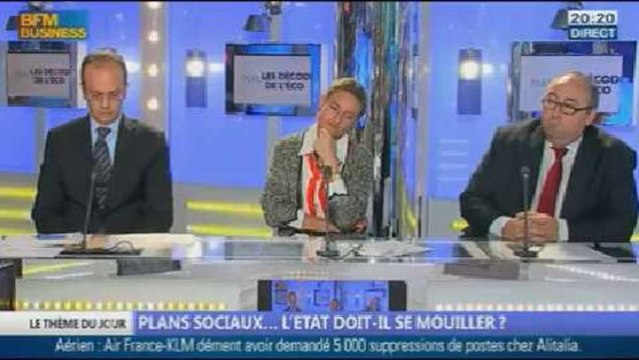 Plans sociaux… L’État doit-il se mouiller ? dans Les décodeurs de l'éco - 04/11 5/5