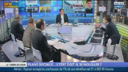 Plans sociaux… L’État doit-il se mouiller ? dans Les décodeurs de l'éco - 04/11 4/5