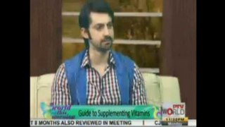 Exclusive Interview of Model Waqar Ahmed on PTV WOLD MORNING SHOW