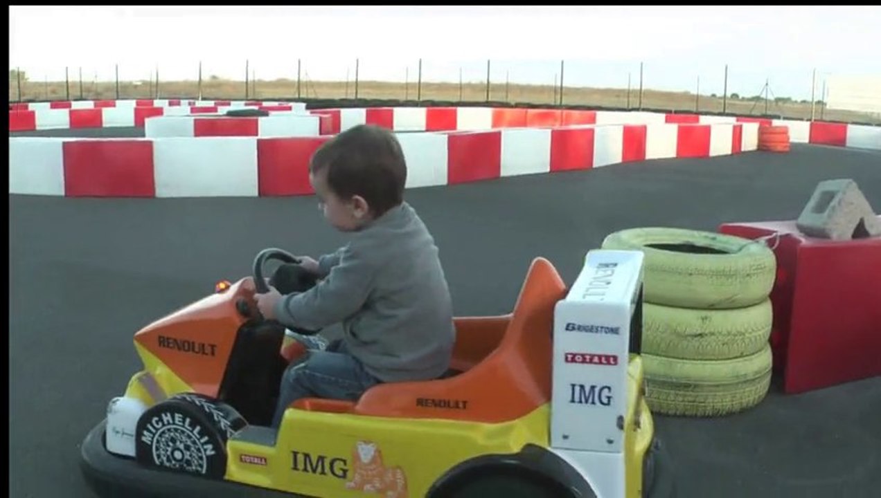 La voiture de course !