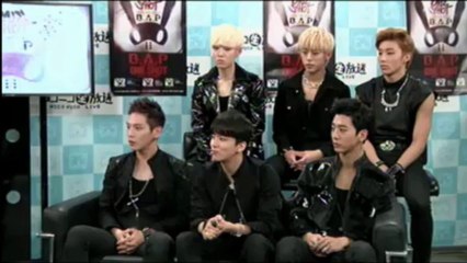 Part 1 - B.A.P "One Shot" Release Event on NicoNico channel (131104)