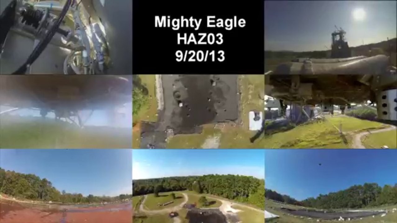 NASA | Mighty Eagle 25m Hazard Avoidance Testing