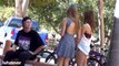 Funny Prank of 2 Girls Asking Guys For 3somes!!! Awesome reacts !!