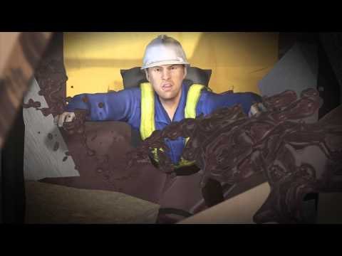 Forklift operator swallowed by soy sauce sinkhole