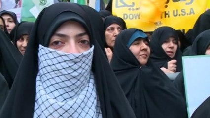 Mass rally in Tehran on anniversary of U.S. embassy takeover