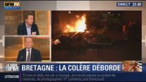Le Soir BFM: Crise bretonne: la colère déborde - 04/11 3/4