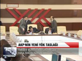 AKP' NİN YENİ YÖK YASA TASARISI