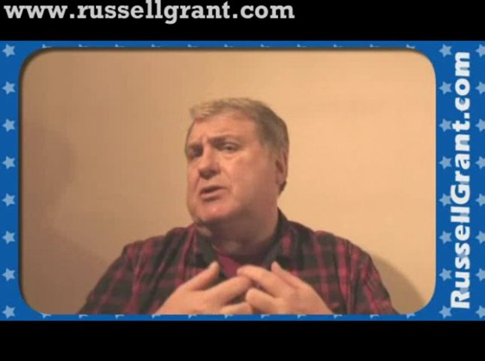 Russell Grant Video Horoscope Aquarius November Tuesday 5th 2013 www.russellgrant.com