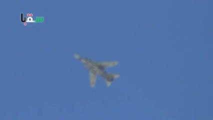 Syria Mig Bombing Rebels
