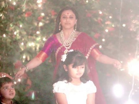 Rani Mukerji celebrates Diwali at Aditya Chopra's home