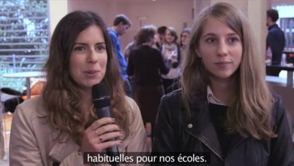 les élèves de Mines ParisTech visitent la health gallery