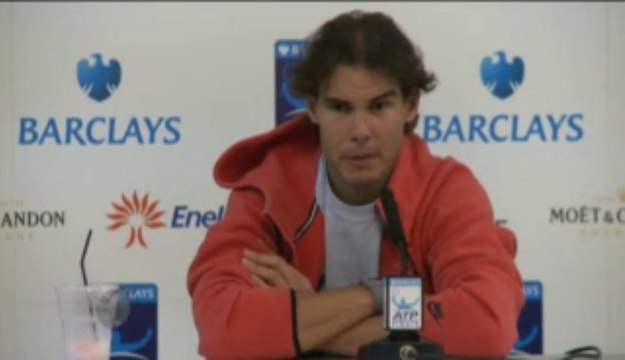 Rafael Nadal Press conference (in Spanish) at Barclays ATP World Tour Finals (04-11-13)