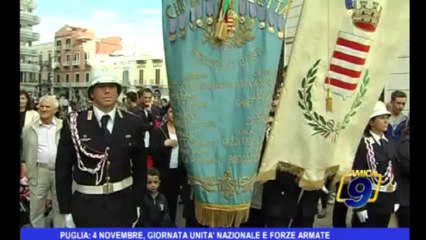 Download Video: Puglia: 4 Novembre, giornata unità nazionale e forze armate