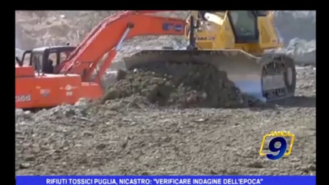 Rifiuti tossici Puglia, Nicastro: "verificare indagine dell'epoca"