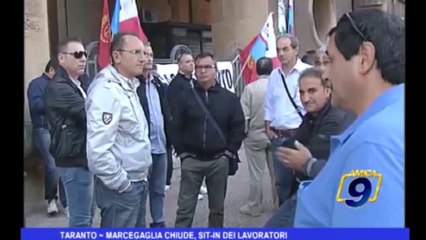 Taranto | Marcegaglia chiude, sit in dei lavoratori