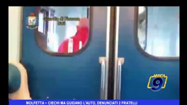 Molfetta | Ciechi ma guidano l'auto, denunciati 2 fratelli