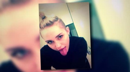Miley Cyrus Makes Fun of the Cover of In Touch Magazine
