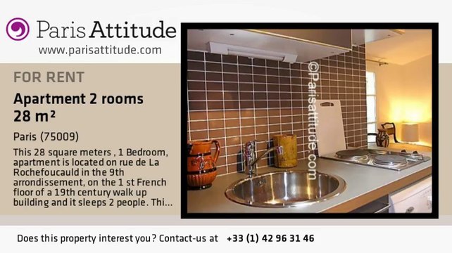 1 Bedroom Apartment for rent - Moulin Rouge/Pigalle, Paris - Ref. 5115