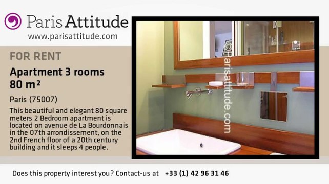 2 Bedroom Apartment for rent - Tour Eiffel, Paris - Ref. 4888