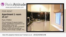 Studio Apartment for rent - Châtelet, Paris - Ref. 5840